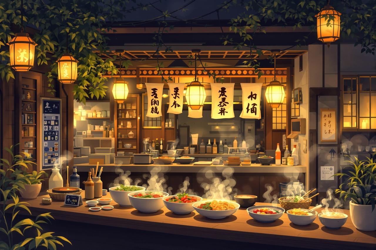 深夜小食堂 - 蕃茄短剧作品